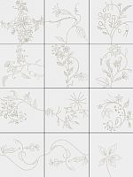 Bardelli Primavera Декор Platinum 40x120 глазурованный глянцевый фото