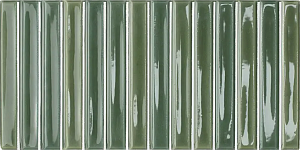 Керамическая плитка WOW Colour Notes 133157 Bars Fennel 12,5х25 фото