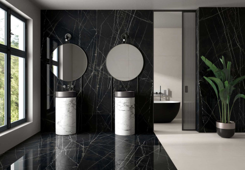 Керамогранит TAU Ceramica Marquina Black Matt 120x280 фото 2