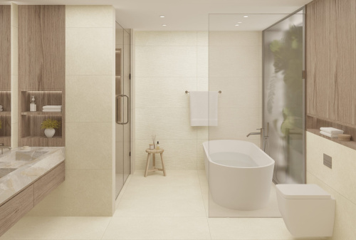 Керамогранит Tilezza Coral Cross Beige 60х120 фото 2