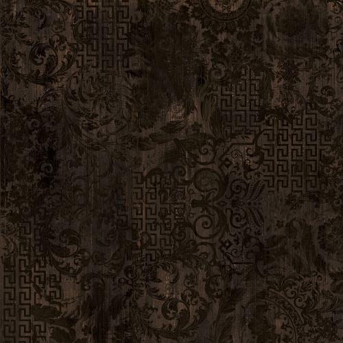 Versace Eterno Керамогранит Patchwork Brown 80x80 натуральный