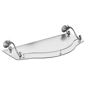 Полка с галереей Migliore Bella 55 см для консоли подвесной 24.155, стекло матовое/хром 20715 фото