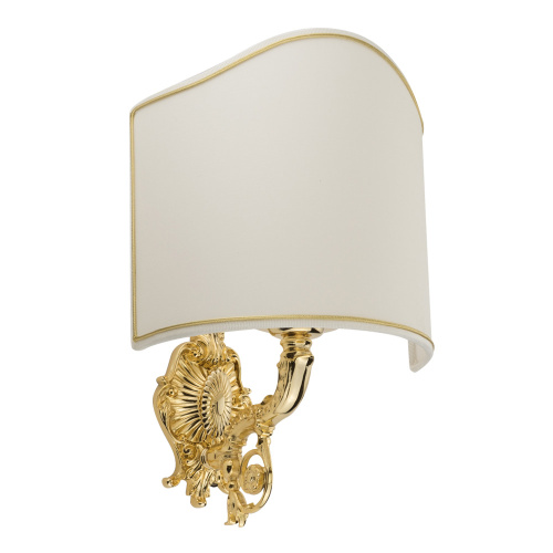 Светильник настенный Migliore Elisabetta абажур, золото 17077