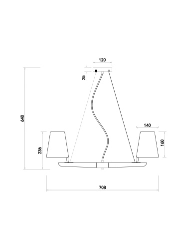 Подвесной светильник Freya FR8019PL-06W фото 6