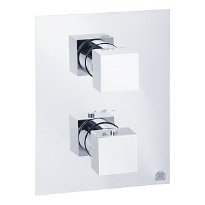 Смеситель скрытого монтажа Migliore Kvant монокомандный, термостат, хром 18788 фото