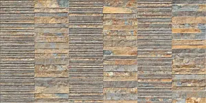 Керамогранит Ceracasa Slate Teselas Natural 49.1x98.2 фото