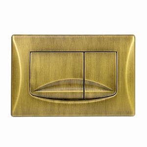 Клавиша Migliore River двойная универсальная h165x245 мм (пластик), бронза 27466 фото