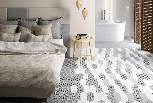 Керамическая плитка Equipe Kite 22988 Light Grey 10х30 фото 2