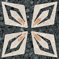 Керамогранит 4FCE Vietri-R Negro 20x20 фото