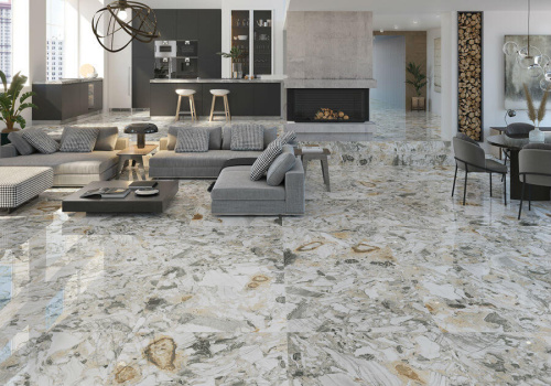 Керамогранит Jade Gloss Gold 98.2x98.2 фото 2