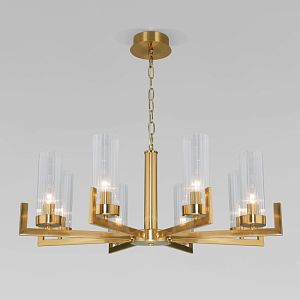 Подвесная люстра Eurosvet 60133/8 латунь фото