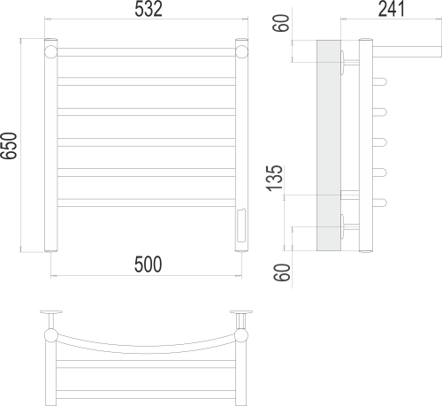 Классик с/п П6 500х650 электро фото 2