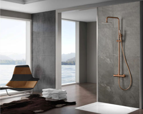 Термостатический душевой гарнитур IMEX BTM039/ORC фото 2