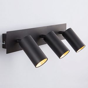 Спот Eurosvet 20066/3 LED черный/золото фото