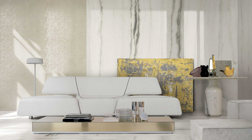 Керамогранит Rex Ceramiche Prexious 755843 White Fantasy Glossy Ret 60x120 фото 2