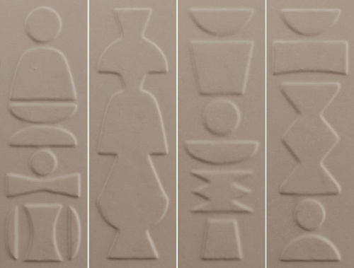 Керамическая плитка 41ZERO42 Nok 4101223 Totem Taupe 6,5х20