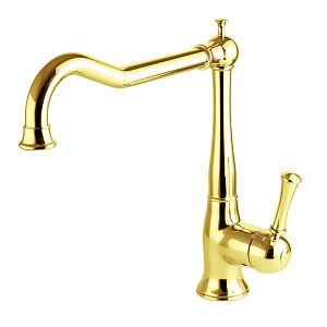 Смеситель для кухни Migliore Dallas монокомандный, золото 18270 фото