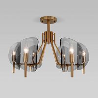 Люстра на штанге Eurosvet 60135/6 латунь фото