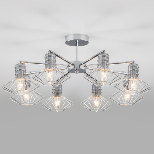 Люстра на штанге Eurosvet 70108/8 хром