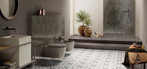 Керамогранит FAP Ceramiche fRMS Glim Fumo Brillante 6x24 фото 2
