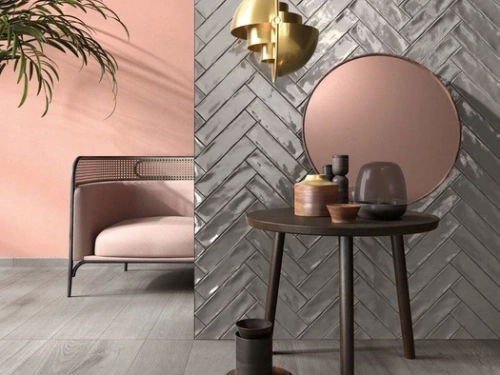 Керамическая плитка ABK PF60001339 Crossroad Brick Grey 7.5x30 фото 2