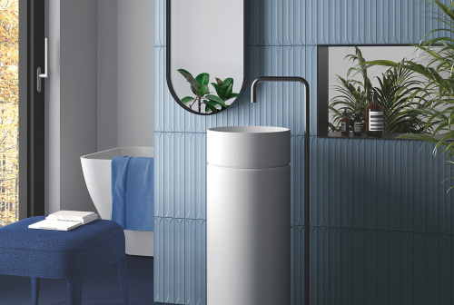 Керамическая плитка Equipe Hopp Bro Blue 31179 5х40 фото 2