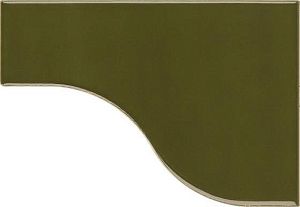 Плитка Equipe Curve 28850 Garden Green Gloss 8,3x12 фото