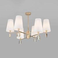 Люстра на штанге Eurosvet 60137/6 золото фото