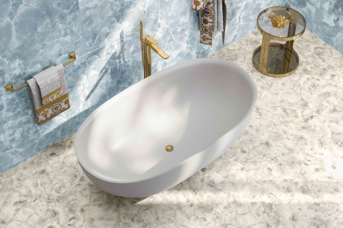 Керамогранит Versace Gemstone Onyx Sky 120х280 фото 2