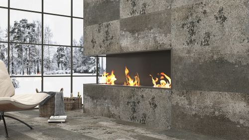 BIEN Beton Grey 120x60 серый полуполированная фото 2