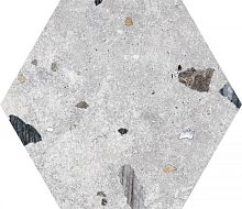 Керамогранит Codicer Sonar Silver Hexagonal 22x25 фото