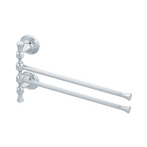 Полотенцедержатель Migliore Fortuna двойной поворотный L32 x h19 см, хром 27673 фото