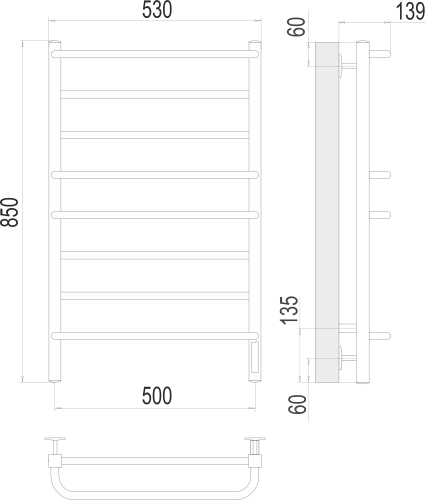 Евромикс квадро П8 500х850 электро фото 2