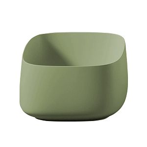 Artceram COGNAC Раковина 43x43 см, без отв,, настольная Quadro, цвет: salvia фото