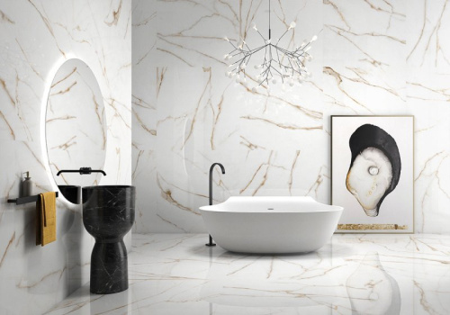 Керамогранит Geotiles Brera Gold Leviglass 30x60 фото 2