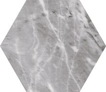 Equipe Bardiglio Керамогранит Hexagon Dark 17.5x20 натуральный фото