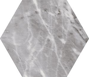 Equipe Bardiglio Керамогранит Hexagon Dark 17.5x20 натуральный фото