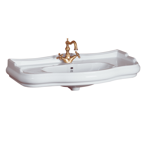 Раковина консоль Migliore Bella 100 см, белая керамика 20600