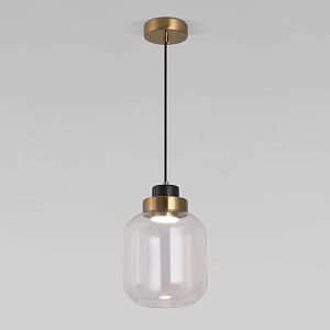 Подвесной светильник Eurosvet 50240/1 LED прозрачный фото