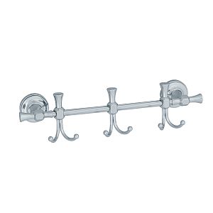 Планка Migliore Fortuna с 3-мя двойными крючками L37 см, хром 27715 фото