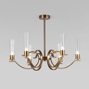 Люстра на штанге Eurosvet 60141/6 латунь фото