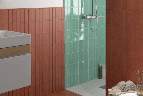 Керамическая плитка Equipe Fango 30682 Aquamarine Gloss 5х15 фото 2