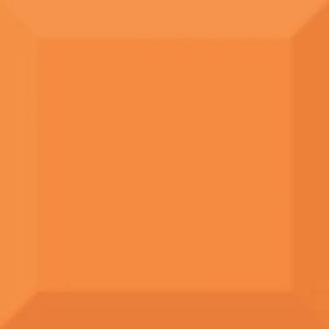 Плитка Biselado Brillo Naranja 10x10 фото