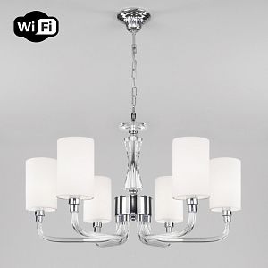 Подвесная люстра Eurosvet 60120/6 хром Smart (60112/6) фото