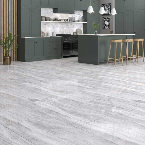 QUA Granite Lienzo 120x60 серый полированная фото 6