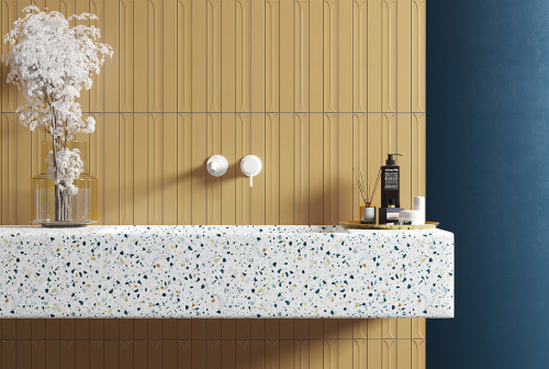 Керамическая плитка Equipe Hopp Golden 31188 5х40 фото 2