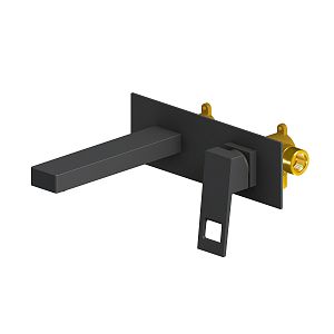 Смеситель для раковины встроенный Timo Briana 7171/03SM черный фото