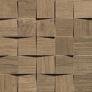 Керамогранит Atlas Concorde AMV8 Axi Brown Chestnut Mosaico 3D 35x35 фото