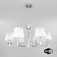 Подвесная люстра Eurosvet 60125/6 хром Smart (60114/6) фото