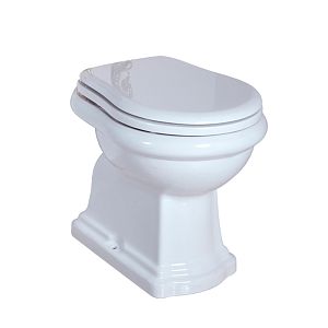 Унитаз напольный Migliore Bella, выпуск в пол, белая керамика 20621 фото